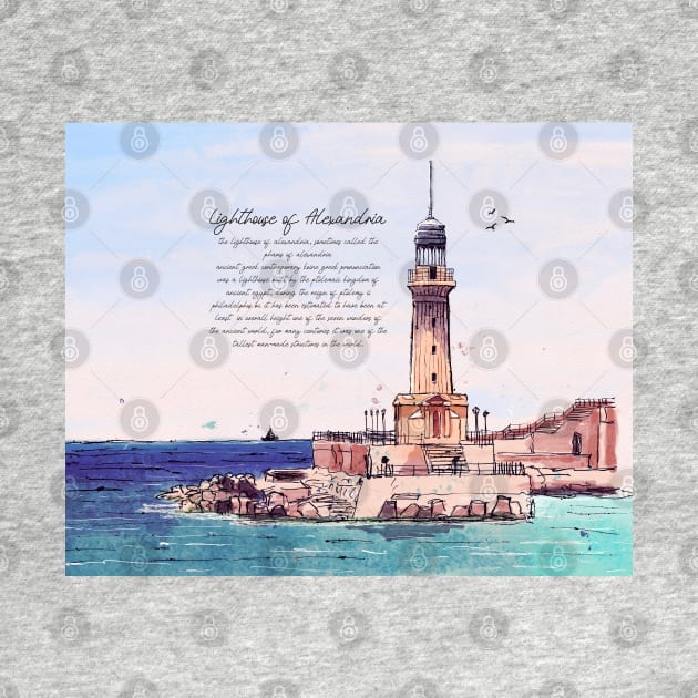 Lighthouse of Alexandria by hdesign66